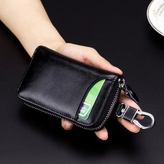 Unisex Car Key Case Multinational Key Housekeepers Zipper Purse