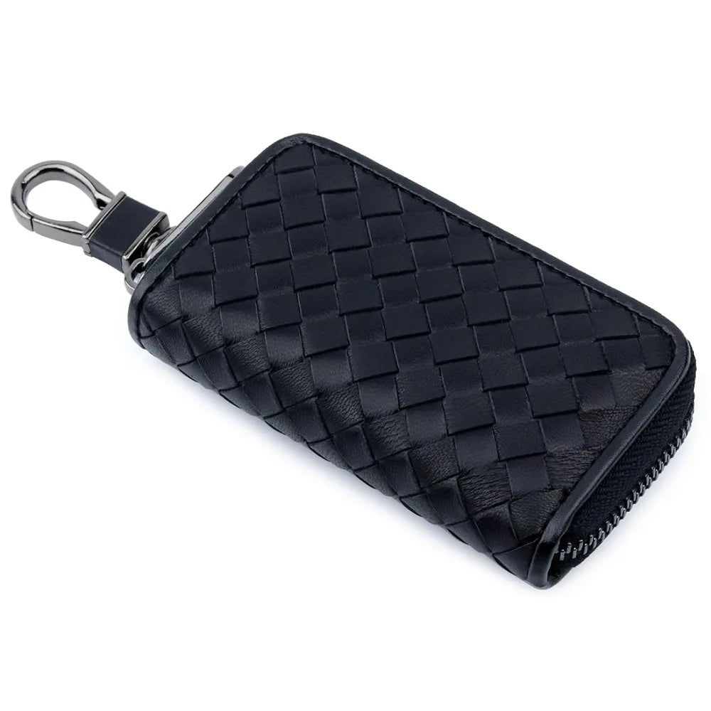 High Sheep Skin Key Case Unisex Knitting Key Housekeepers