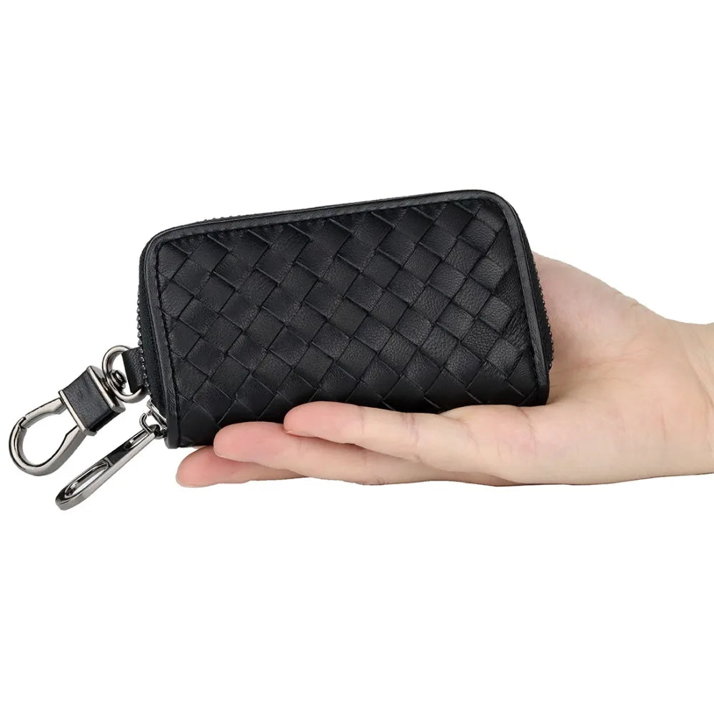 High Sheep Skin Key Case Unisex Knitting Key Housekeepers