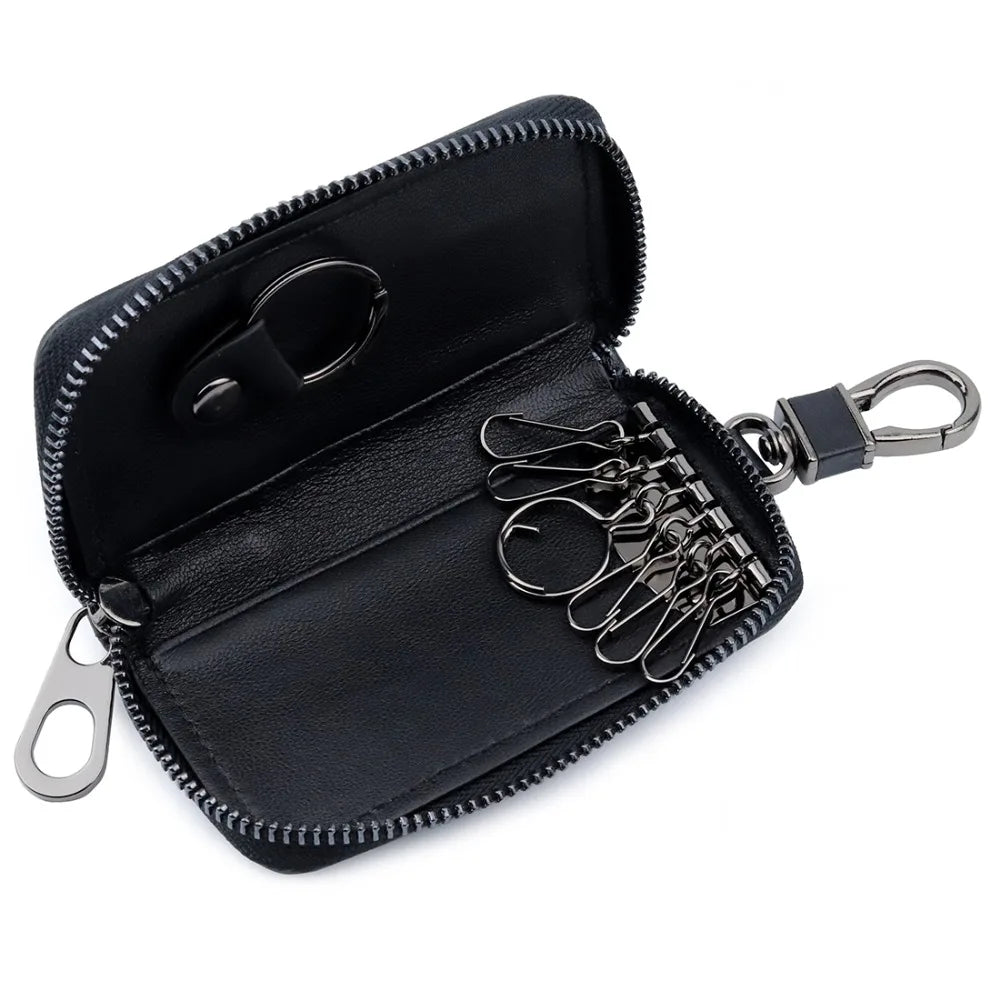 High Sheep Skin Key Case Unisex Knitting Key Housekeepers