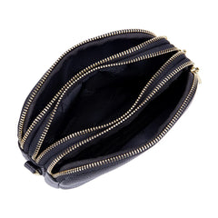 Cowhide Leather Clutch Bag Large Capacity Messenger Bag