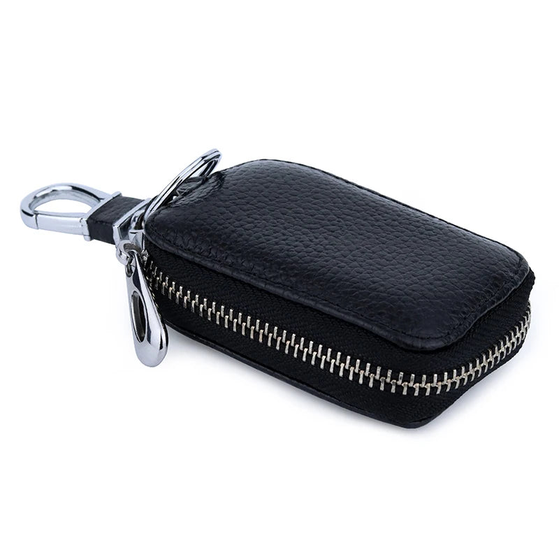 Premium Cowhide Key Wallets - Multi-function Car's Key Case