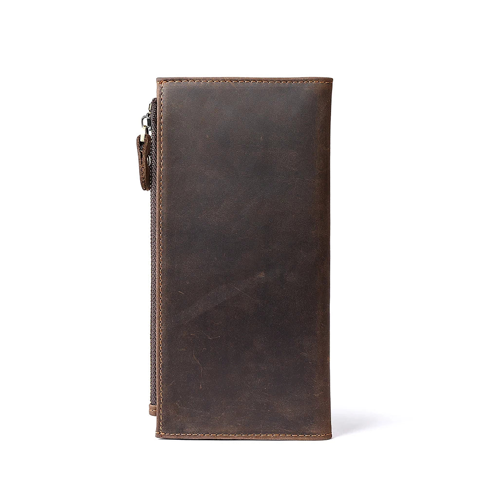 Soft Leather Men Business Clutch Wallet