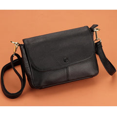 Cover Style Leather Women Messenger Bag Large Capacity Handbag