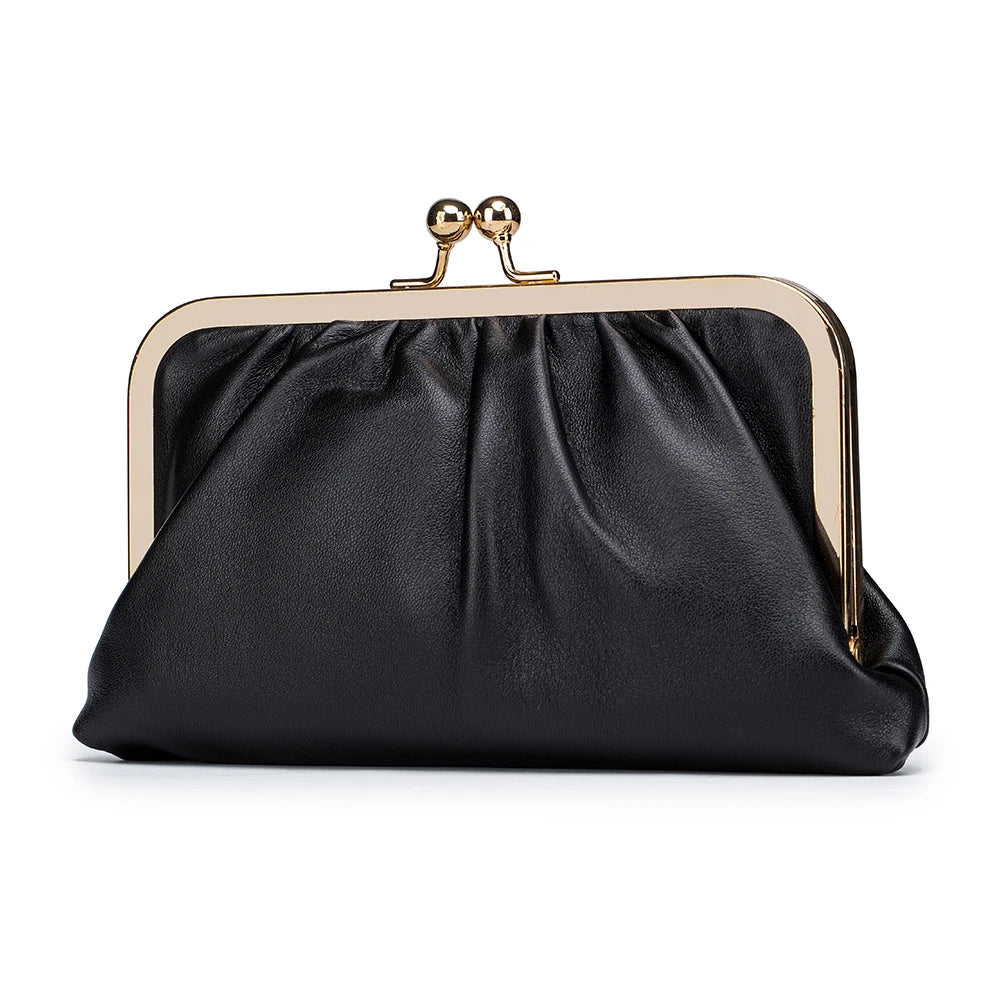 New Arrival Women Messenger Bag Oil Waxing Leather Ladies Evening Bag