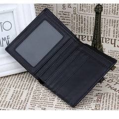 Premium 100% Sheep Skin Knitting Slim Men Wallets Purses