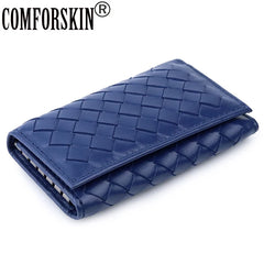 Sheep Skin Key Wallet Knitting Style Key Holder