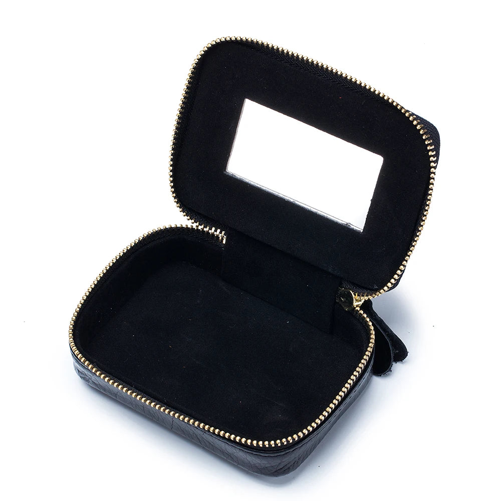 COMFRORSKIN High Oil Wax Leather Women Lipstick Bag