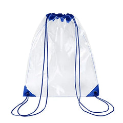 CPDD Clear Drawstring Backpack Gym Bag