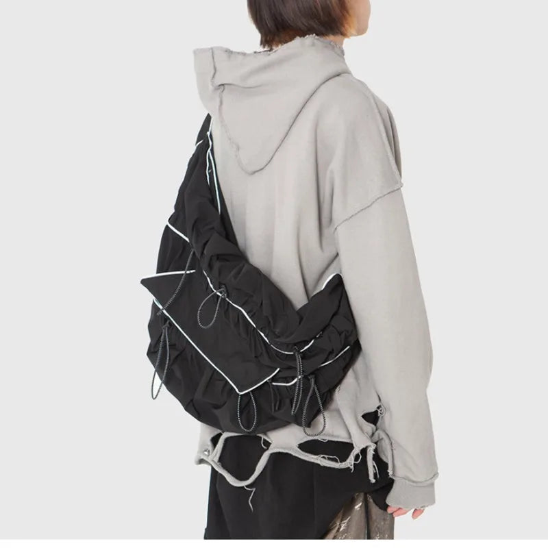 CTRLLOCK Reflective Lines One Shoulder Bag
