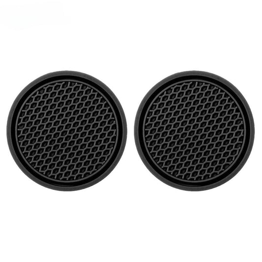 2pcs Car Water Cup Base Non-slip Mat Interior Decoration