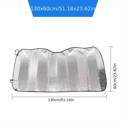 Car Sunshade Sunscreen Heat Insulation Front Windshield Shade Cloth