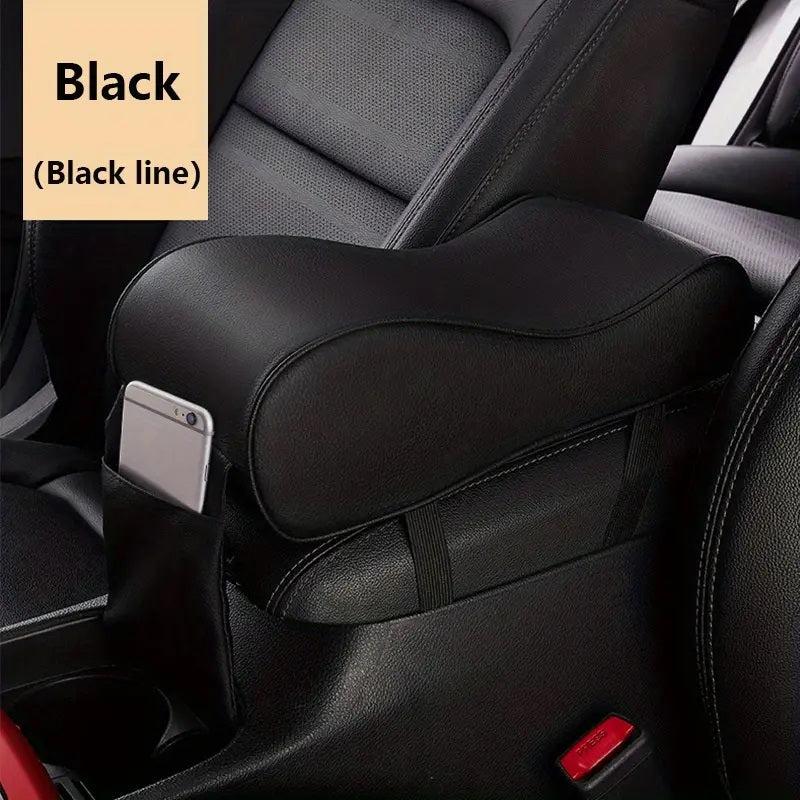 Universal PU Leather Car Armrest Pad Auto Central Console Seat Box Mat Cushion
