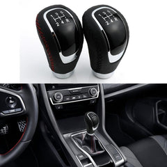 Upgrade Your Ride with 5 Speed Leather Gear Shifter Knob