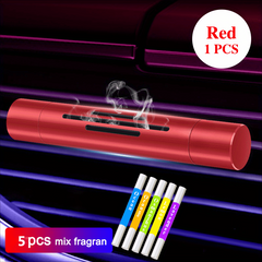 Metal Car Perfume Aromatherapy Stick Clip Ornament