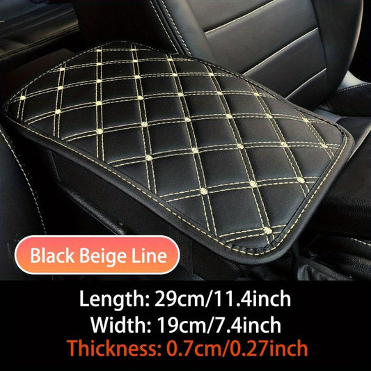 Car Armrest Mat Universal Interior Auto Armrests Storage Box Mats