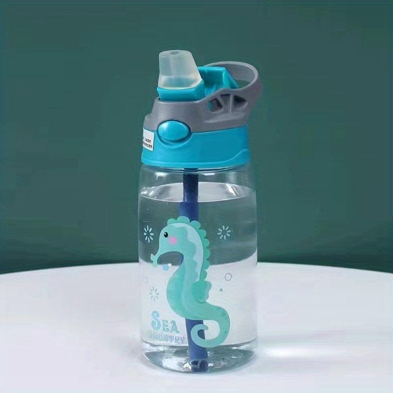 Cartoon Duckbill Straw Cup Leak Proof Outdoor Water Cup