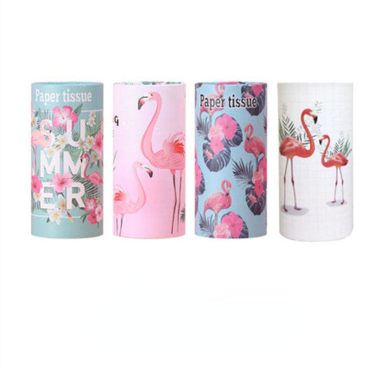 Car Mounted Tissue Dispensers with Special Cylindrical Box Packaging