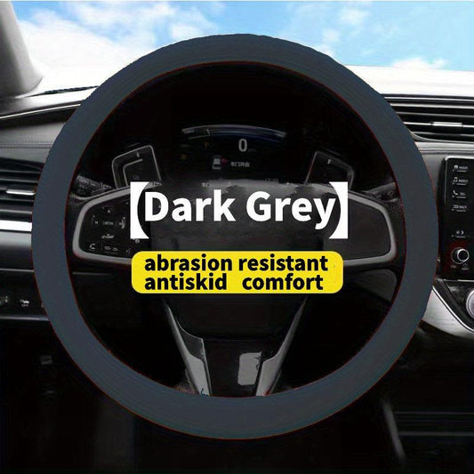 Silicone Steering Wheel Cover Soft Universal Skin
