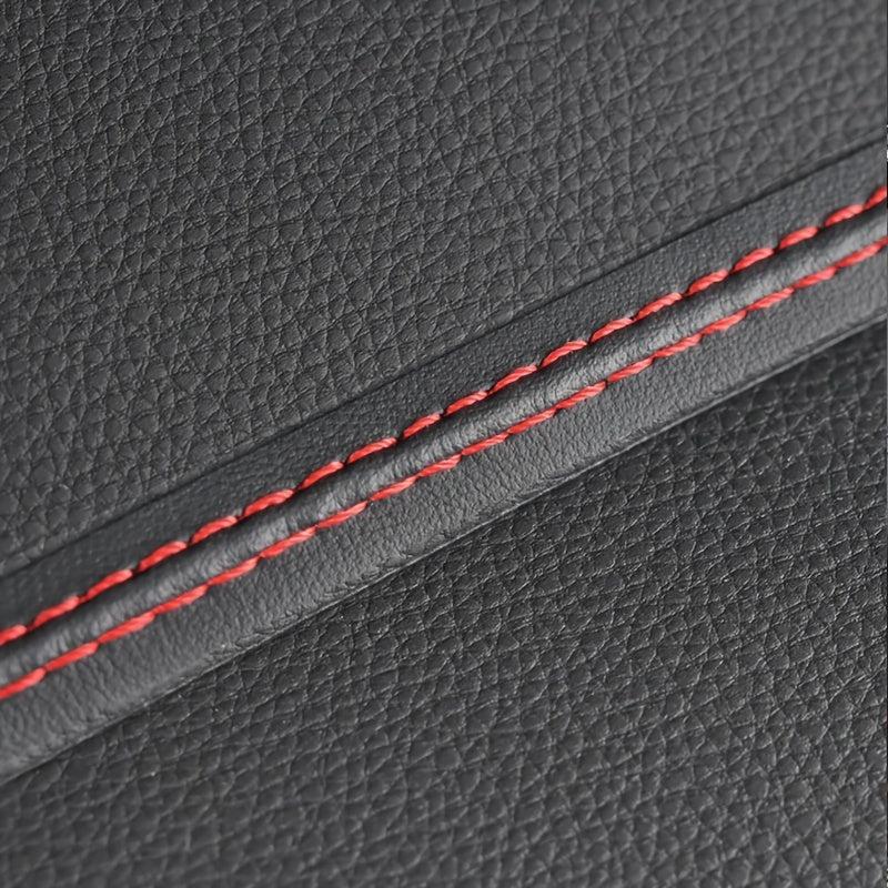 1pc Car Trim PU Leather Braid Line Strip Door Dashboard Sticker DIY Strips