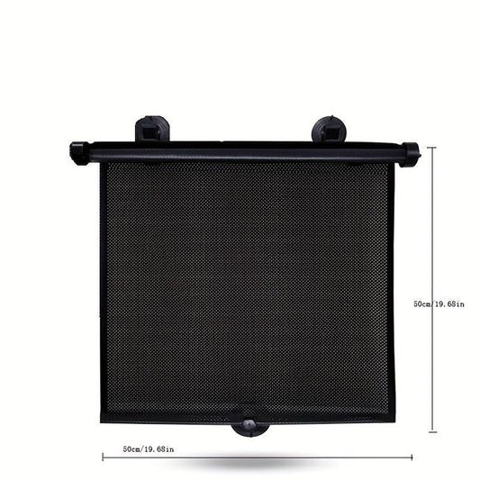 Retractable Car Roller Sunshade for Kids Baby UV Protection