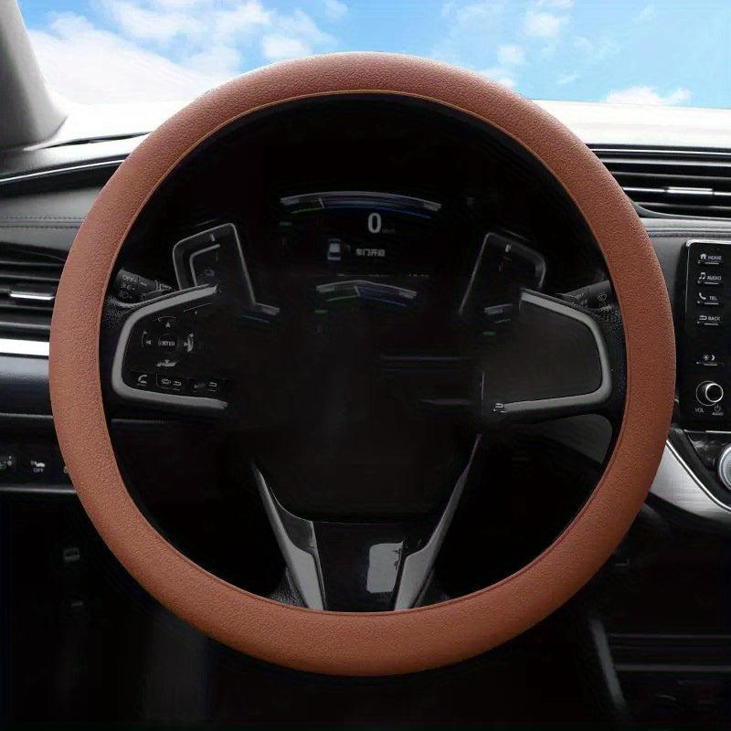 Car Silicone Steering Wheel Cover Non Slip Handle Cover General Four Seasons