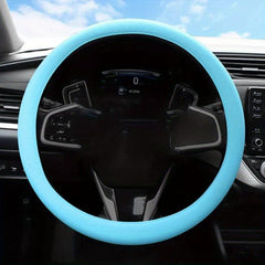 Car Silicone Steering Wheel Cover Non Slip Handle Cover General Four Seasons