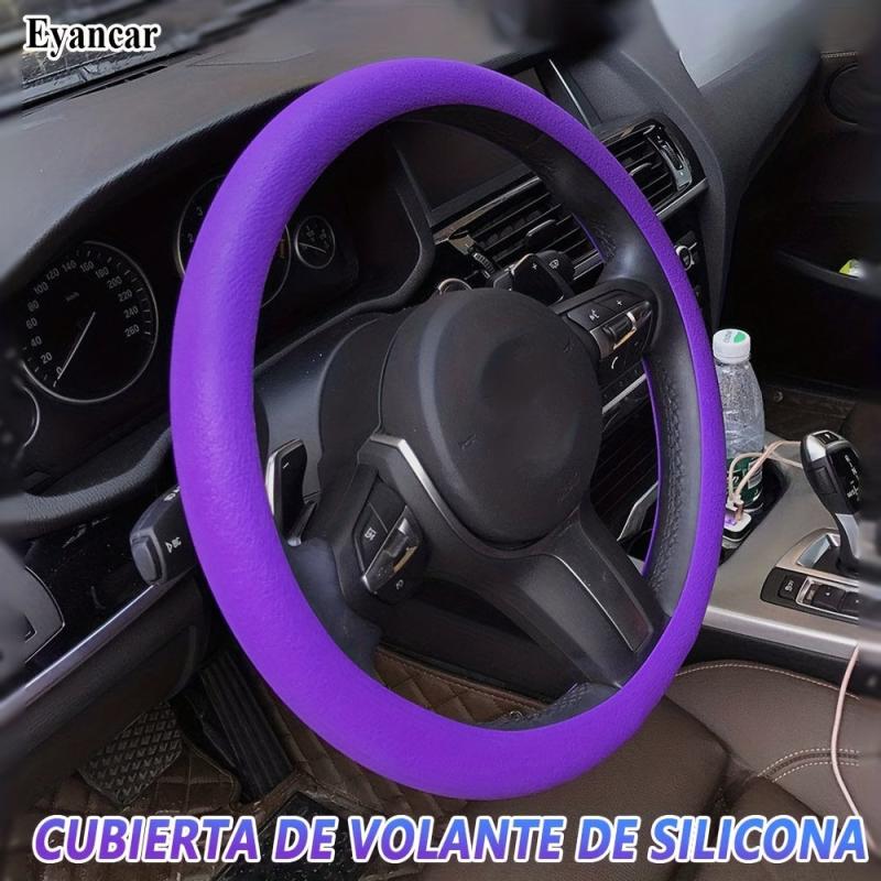 Car Silicone Steering Wheel Cover Non Slip Handle Cover General Four Seasons