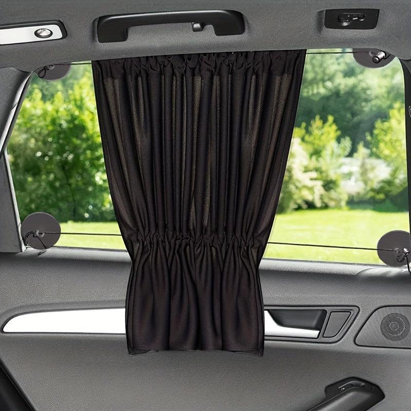 Car Sun Shade Side Window Privacy Insulation Curtain