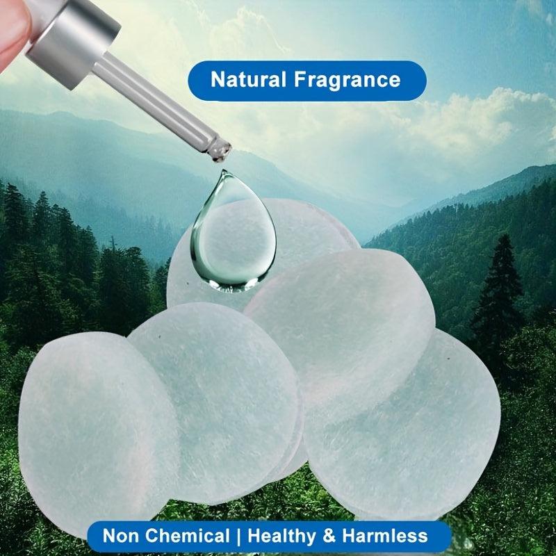 10pcs Car Air Freshener Tablets 5 Scents Lavender Lemon Ocean Peach & Cologne