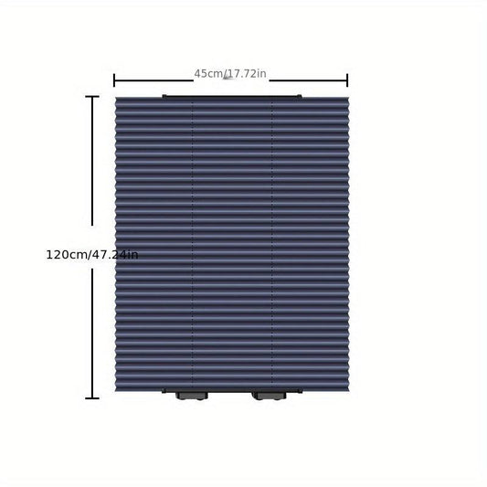 Car Retractable Windshield Sunshade UV Blocking