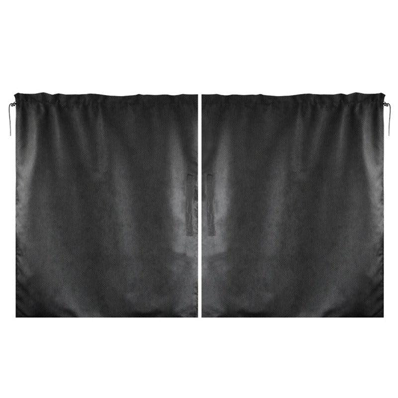 2pcs Taxi Car Isolation Curtain Set for Privacy on the Road