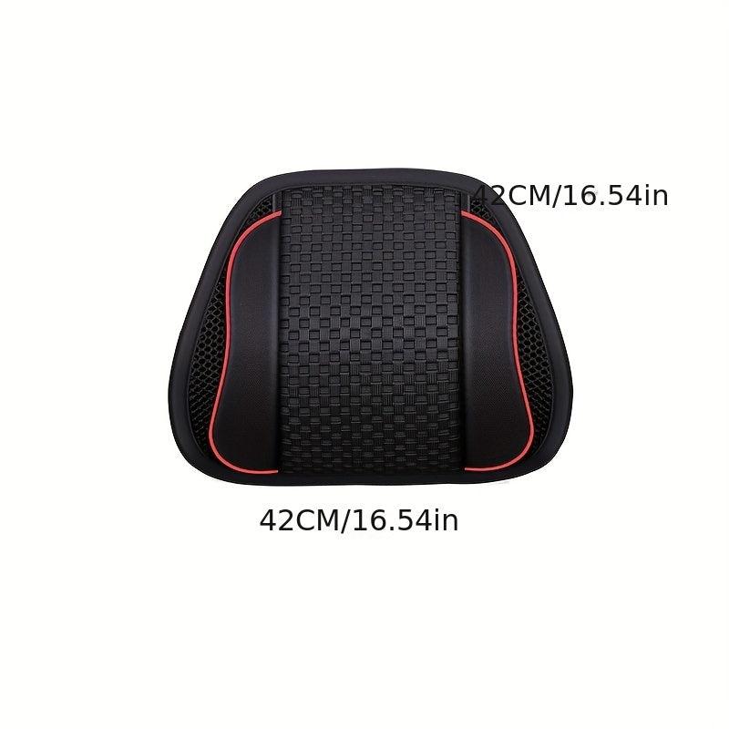 Summer Ice Silk Waist Support & Massage Backrest Pad