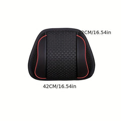 Summer Ice Silk Waist Support & Massage Backrest Pad