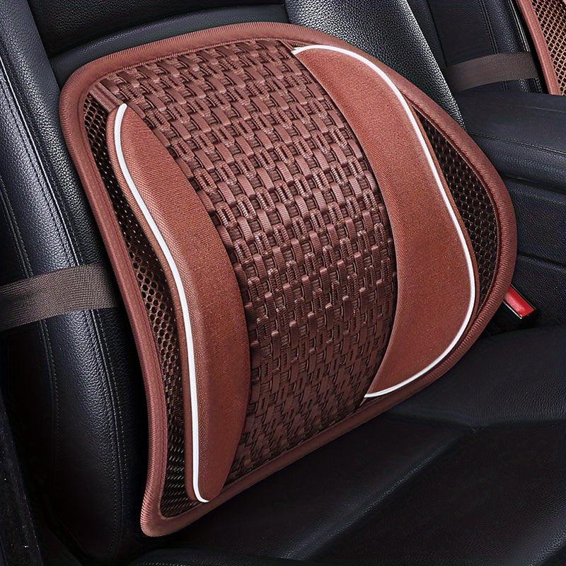 Summer Ice Silk Waist Support & Massage Backrest Pad