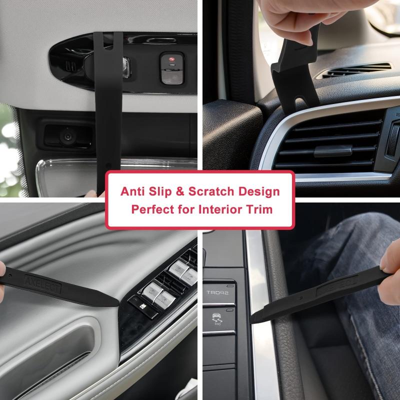 5Pcs Auto Trim Removal Tool Kit Plastic Pry Tool Set For Vehicle