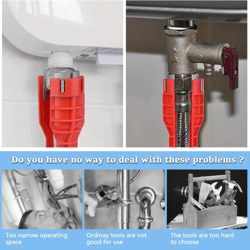 Multifunctional Faucet Sink Installation Tool