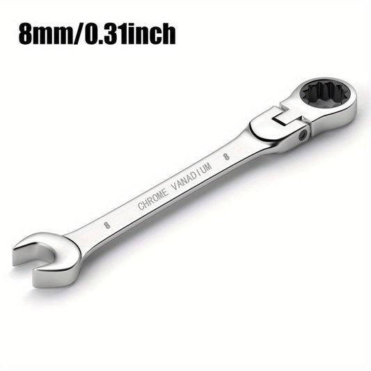 8 19mm Combo Ratchet Wrench Dual Purpose Tool Set Car Repair Hand Tool