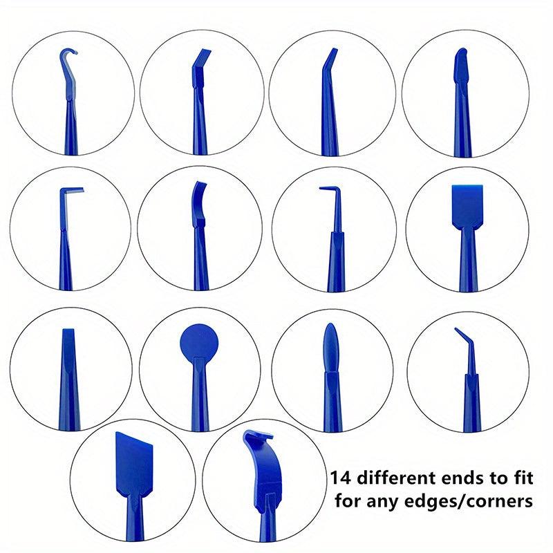 19pcs Car Wrapping Vinyl Tool Kit Window Film Tint Tools
