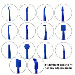 19pcs Car Wrapping Vinyl Tool Kit Window Film Tint Tools