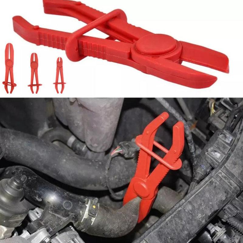 3Pcs Nylon Hose Clamp Tool Set Brake Fuel Water Line Clamp Plier Hands Car Repai