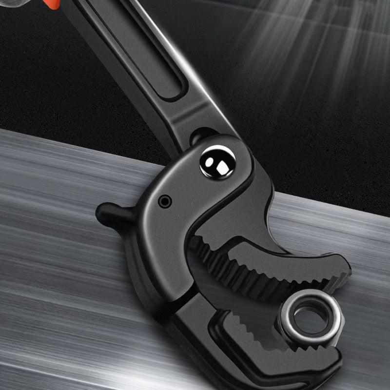 1pc Pointed Tail Universal Wrench Multifunctional Quick opening Pipe Wrench