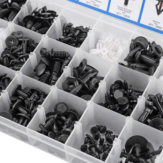 419pcs Car Retainer Clips Fasteners Kit Remover For Car