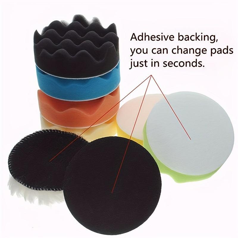 80mm 11Pc Car Polishing Disc Set