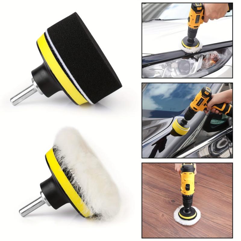 Car Foam Drill 3 Inch Buffing Pad 11 Pcs Polishing Pads Kit
