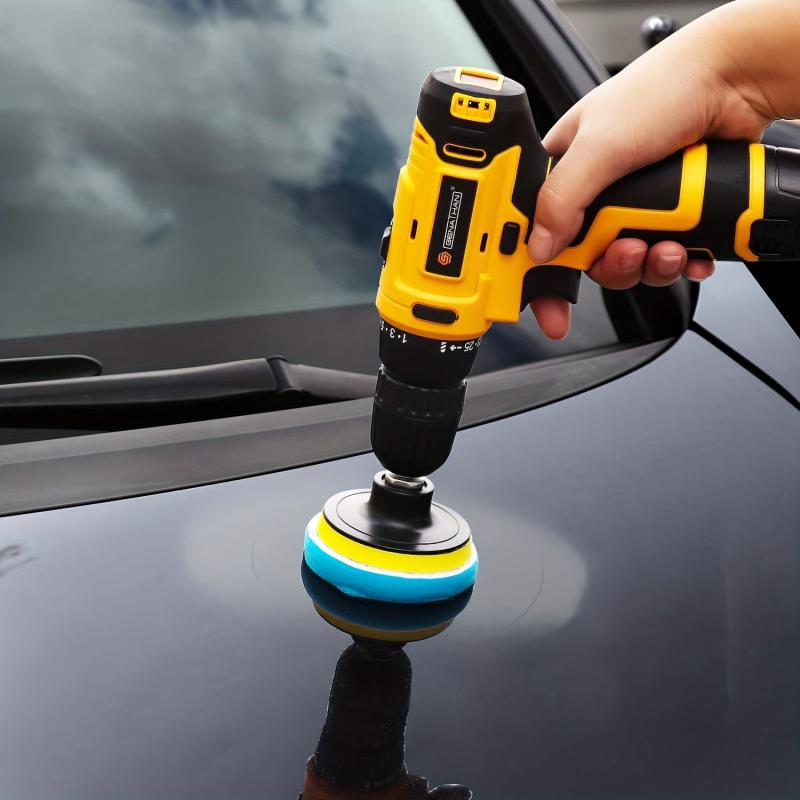 Car Foam Drill 3 Inch Buffing Pad 11 Pcs Polishing Pads Kit