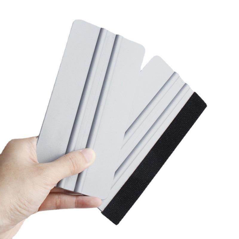 Large Felt Edge Wrapping Squeegee Scratches Decal Applicator Tool