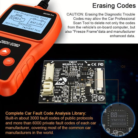 Car Engine Diagnostic Scan Tool Car Fault Detection Scanner Reader