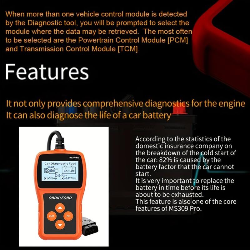 Car Engine Diagnostic Scan Tool Car Fault Detection Scanner Reader