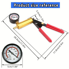 Brake Bleeder Kit Vacuum Pressure Pump Tester Set for Automotive